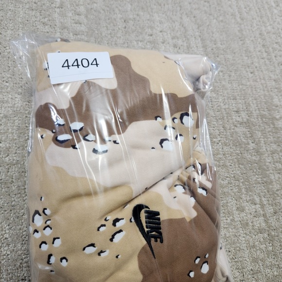 Nike Hoodie Women Small Chocolate Chip Desert Camo Club Fleece Cropped - Picture 11 of 11